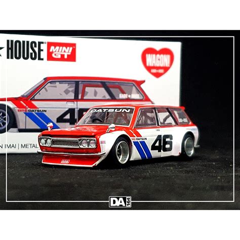 Mini Gt Kaido House Datsun Kaido Wagon Bre V Shopee Malaysia