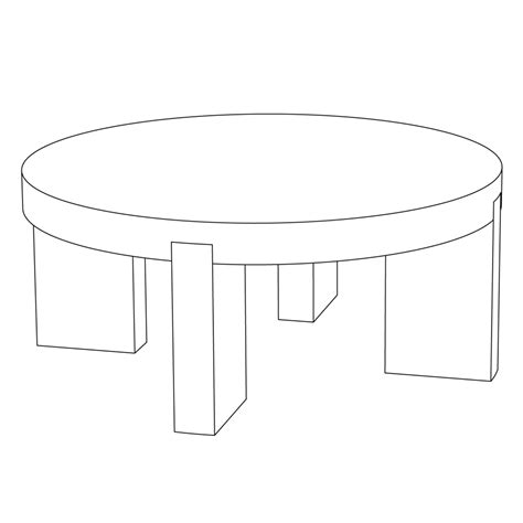 Modern Rustic Coffee Table Plans - Woodshop Mike