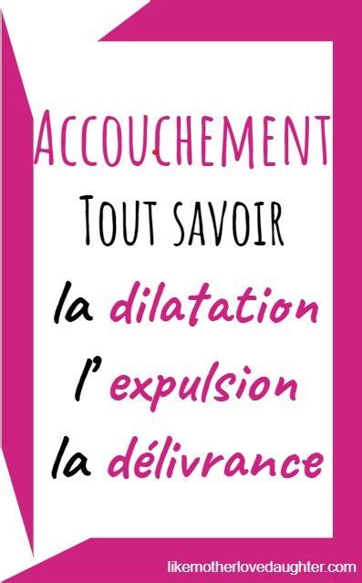 A Pink And White Sign That Says Accouchement Tout Savoir