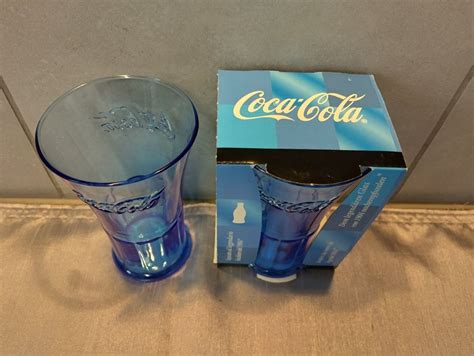 Mcdonald S Coca Cola Glas Form Von Gl Ser Blau Kaufen Auf