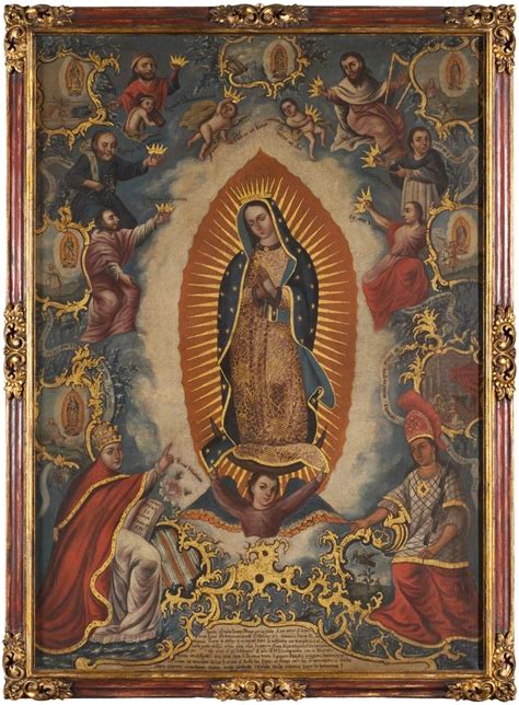 Nossa Senhora De Guadalupe Sacra Galeria Divine Mother Blessed