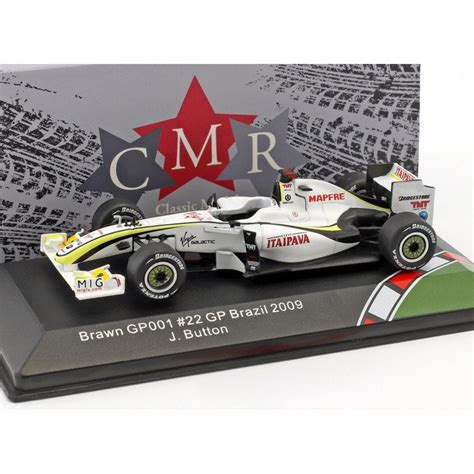 Brawn Gp Bgp 001 22 F1 World Champion 2009 Jenson Button Cmr Cmr43f1002