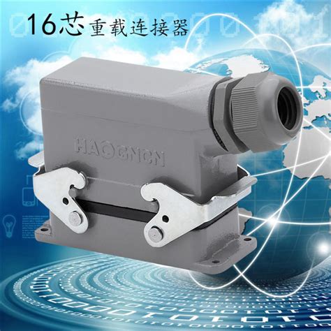 Heavy Load ConnectorHDC HE MF Rectangular Socket Core A Hot Runner Connector Aviation Plug