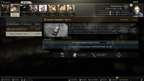 Gas analyzer bug, is there a known fix for this? : r/EscapefromTarkov