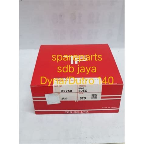 Jual Ring Piston Seher Hino Dutro Dyna Saurus 140 140ht 140gt STD Merek