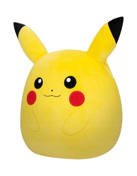 ORYGINALNA MASKOTKA PLUSZAK SQUISHMALLOWS POKEMON PIKACHU 30cm