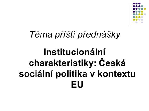 Genderov Aspekty Na Trhu Pr Ce Genderov Segregace Na Trhu Pr Ce T Den