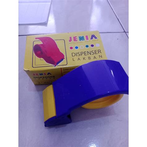 Jual TAPE DISPENSER JENIA TAPE CUTTER DISPENSER ISOLASI SOLASI