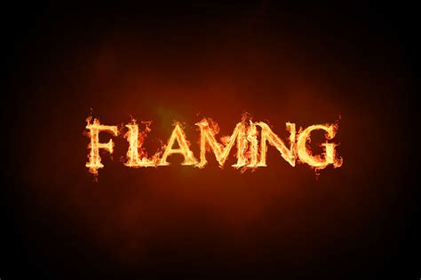 Flaming Text Fonts