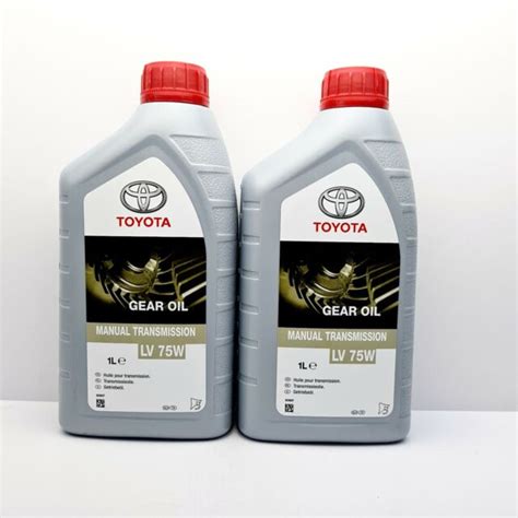 Genuine Toyota LV 75W GL-4 Manual Transmission Gear Oil - 1L (08885 ...
