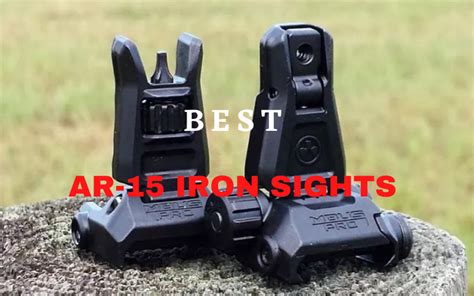 The Best Iron Sights For Ar Buying Guide January Tested