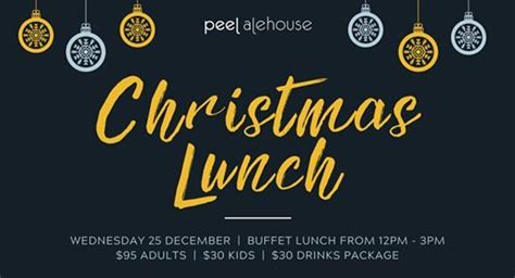 Christmas Lunch At Peel Alehouse Mandurah