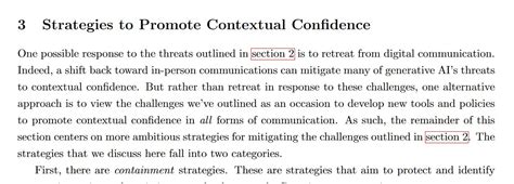 Generative AI and Contextual Confidence: Strategies to Promote Contextual Confidence | HackerNoon