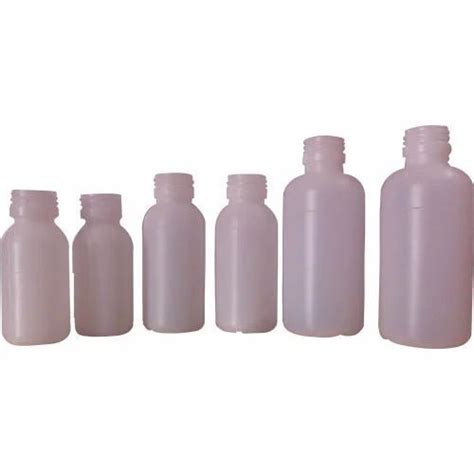 Plastic Pet Bottles With Screw Cap For Pharmaceutical Use At Best Price