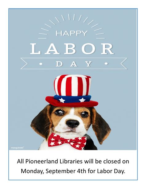 New London Public Library Closed For Labor Day