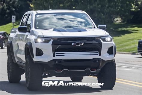 2023 Chevy Colorado Zr2 In White First Real World Pictures