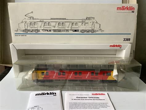 Märklin 3389 HO/AC Post Triebwagen Serie mP 3000 NS TOP (DR269-65S2/1 ...