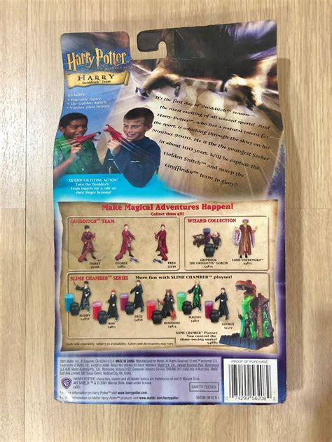 Harry Potter Quidditch Team Sorcerer S Stone Action Figure Mattel 2001