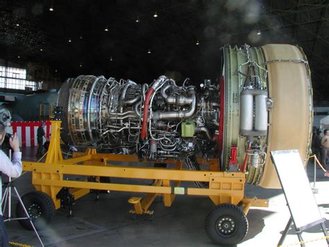 General Electric Cf6 Jet Engine Introduced In 1969 For The C5 Galaxy