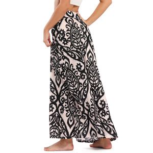 Yinggeli Women S Bohemian Print Long Maxi Skirt At Amazon Womens