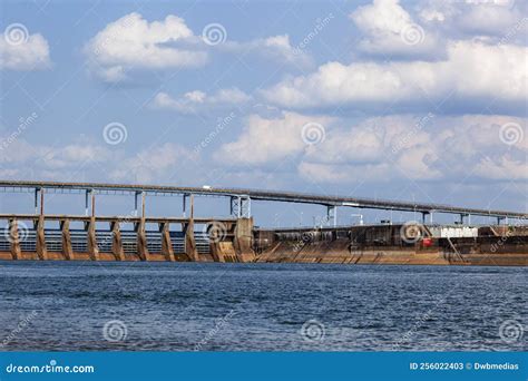 Pickwick Hydroelectric Power Dam. Royalty-Free Stock Photo ...