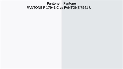 Pantone P 179 1 C Vs Pantone 7541 U Side By Side Comparison