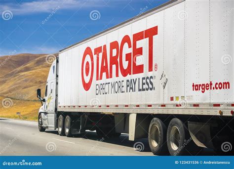 Target Delivery Truck Editorial Photo Image Of Freeway 123431536