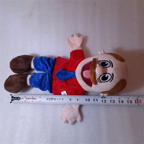 SML Merch Jeffy's Dad hand Puppet plush Super Mario Marvin Logan 2021