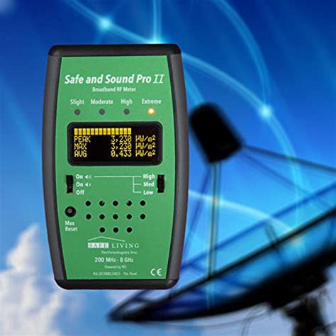 Detector EMF para 3G 4G 5G y otros dispositivos inalámbricos Safe