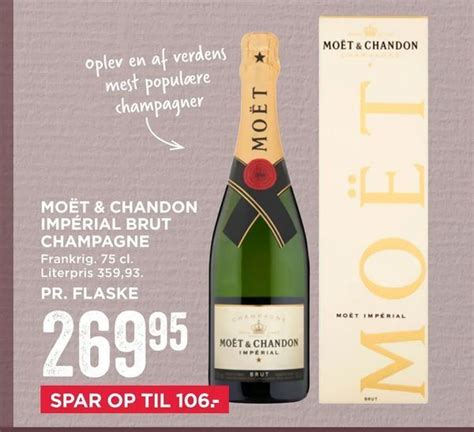 Moët chandon impérial brut champagne tilbud hos MENY