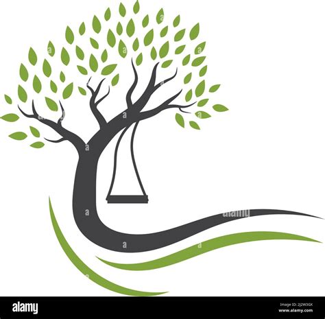 Tree Logo Template Vector Illustration Stock Vector Image Art Alamy