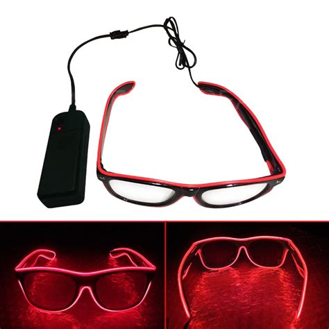 Buy El Wire Glasses Light Special Shutter Glow Shades