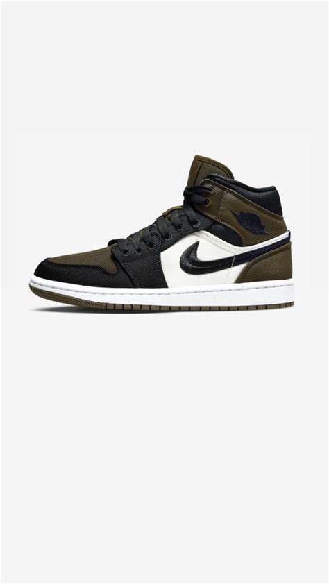 Air Jordan 1 Mid Olive Toe Fit Them All