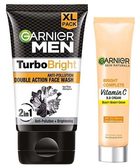 Garnier Men Face Wash Brightening Anti Pollution Turbobright