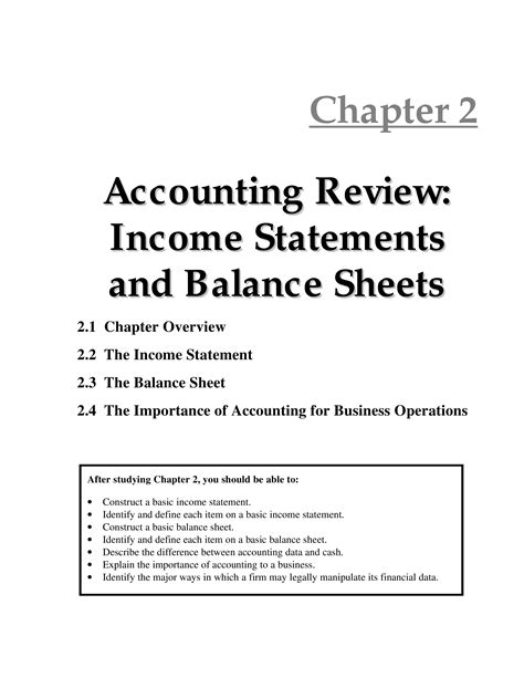 Simple Accounting Income Statement Templates At