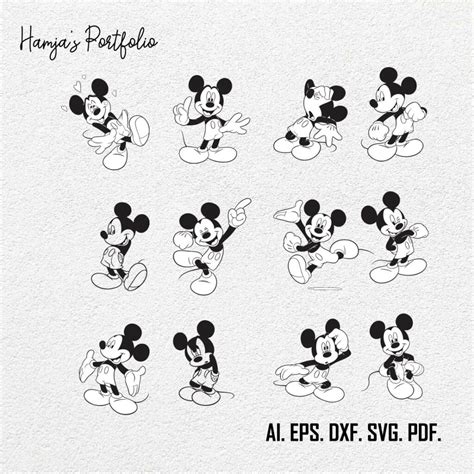 Mickey Svgdisney Svgcastle Svgmickey Head Svg Mickey Silhouette Svg