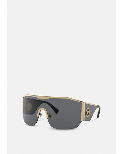 Versace Shield Sunglasses For Men Up To 52 Off Lyst