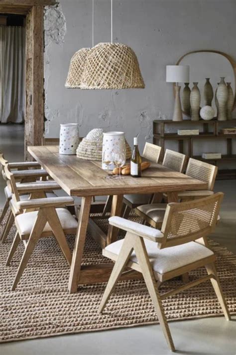 Rattan Dining Chairs - Modern Yet Rustic | Dining room furniture ...