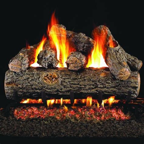 Buy Peterson Real Fyre Inch Golden Oak Designer Plus Log Set With