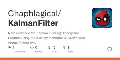 Github Chaphlagical Kalmanfilter Note And Code For Kalman Filtering