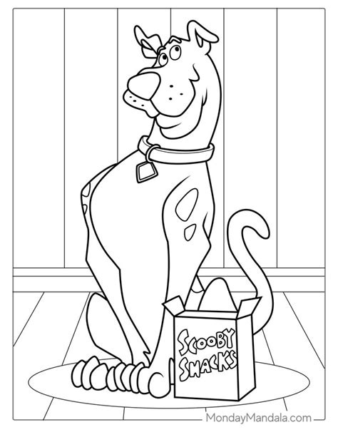 30 Scooby Doo Coloring Pages Free Pdf Printables Scooby Doo