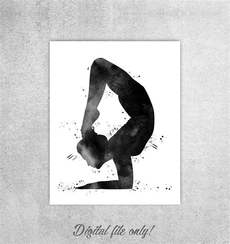 Yoga Wall Art Yoga Poses Yoga Poster Yoga Studio Decor - Etsy