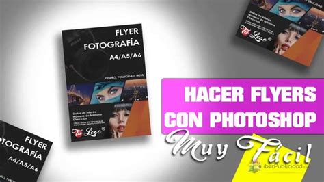 Cómo hacer un flyer con photoshop Como hacer un flyer Photoshop