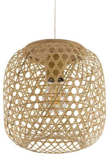 Bamboo Webbing Lamp Sakiya D Xh Cm Orientique Asianliving