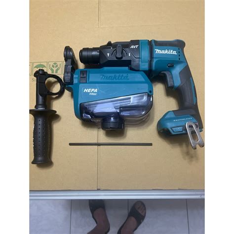 Makita 牧田 公司貨 Dhr182z 空機集塵器 18v鋰電 免出力 充電式 無刷 鎚鑽 Dhr182 全新 蝦皮購物