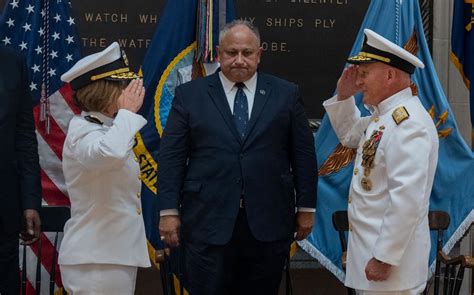 Female Admiral Fills In As Navys Top Officer While Austin Decries Hold