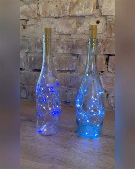 LED гірлянди пробка Жовто-блакитна з мерехтінням та Холодний білий без ...