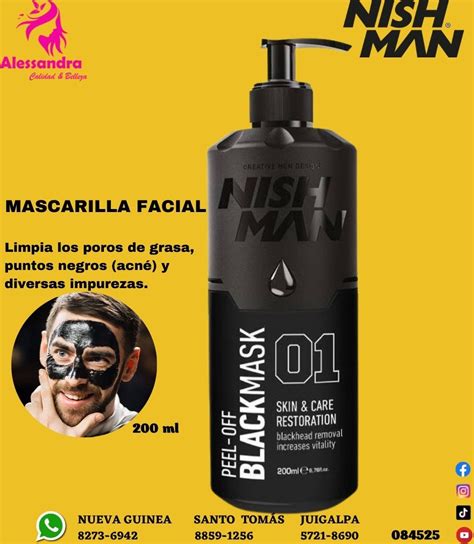 Nishman Mascarilla Negra Peel Off Ml