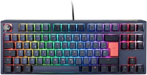Ducky One Cosmic Blue Sf Gaming Keyboard Cherry Mx Red Switches Hot Swappable Anti Ghosting