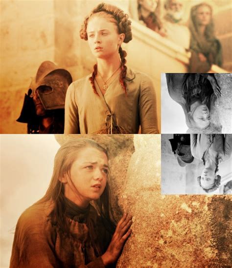 Arya & Sansa - Sansa and Arya Stark Photo (24708282) - Fanpop